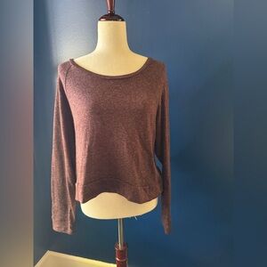 Obey Woven Sweater Sz M